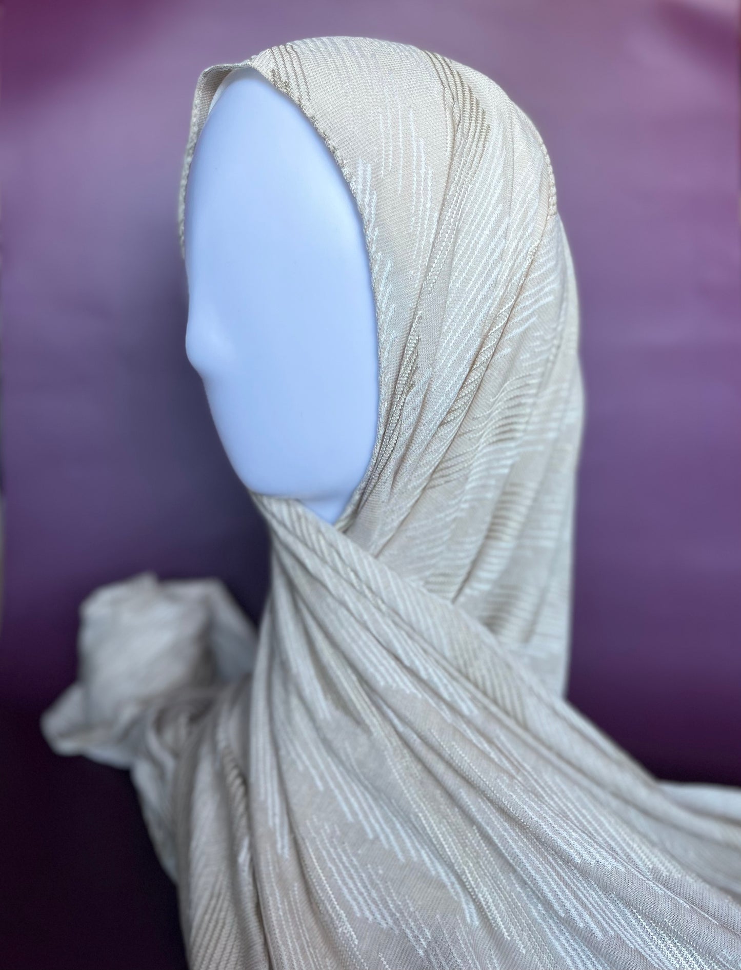 Icy Two-Tone Jersey Hijab