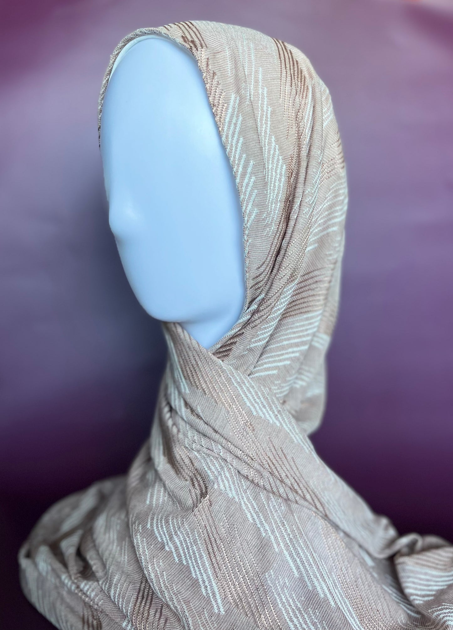 Icy Two-Tone Jersey Hijab