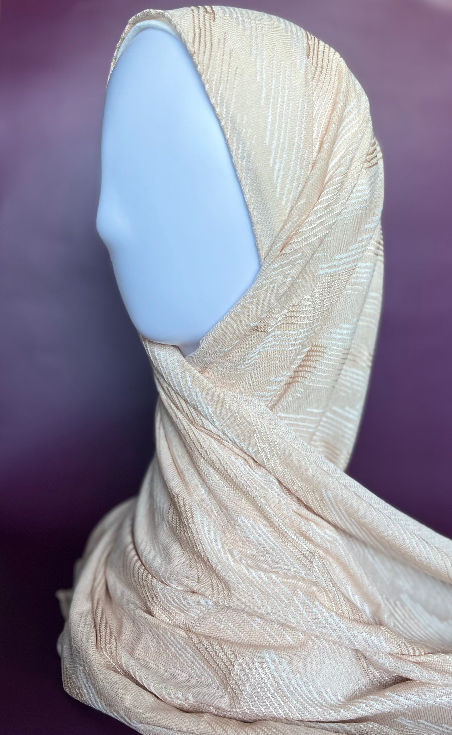 Icy Two-Tone Jersey Hijab