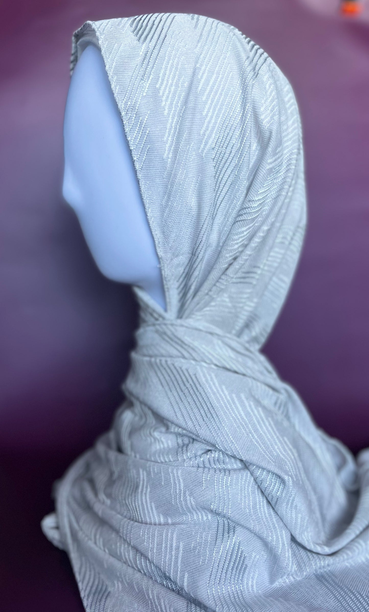 Icy Two-Tone Jersey Hijab