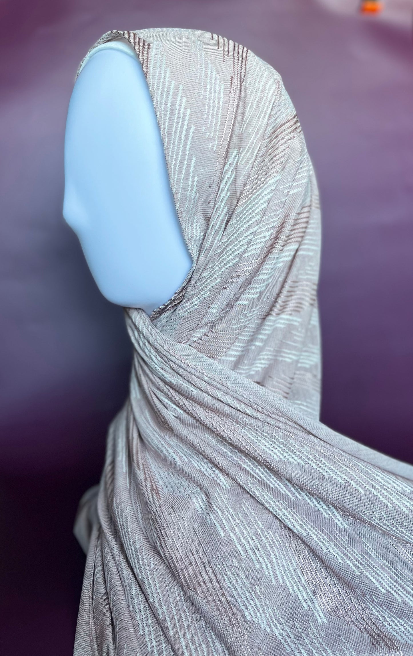 Icy Two-Tone Jersey Hijab
