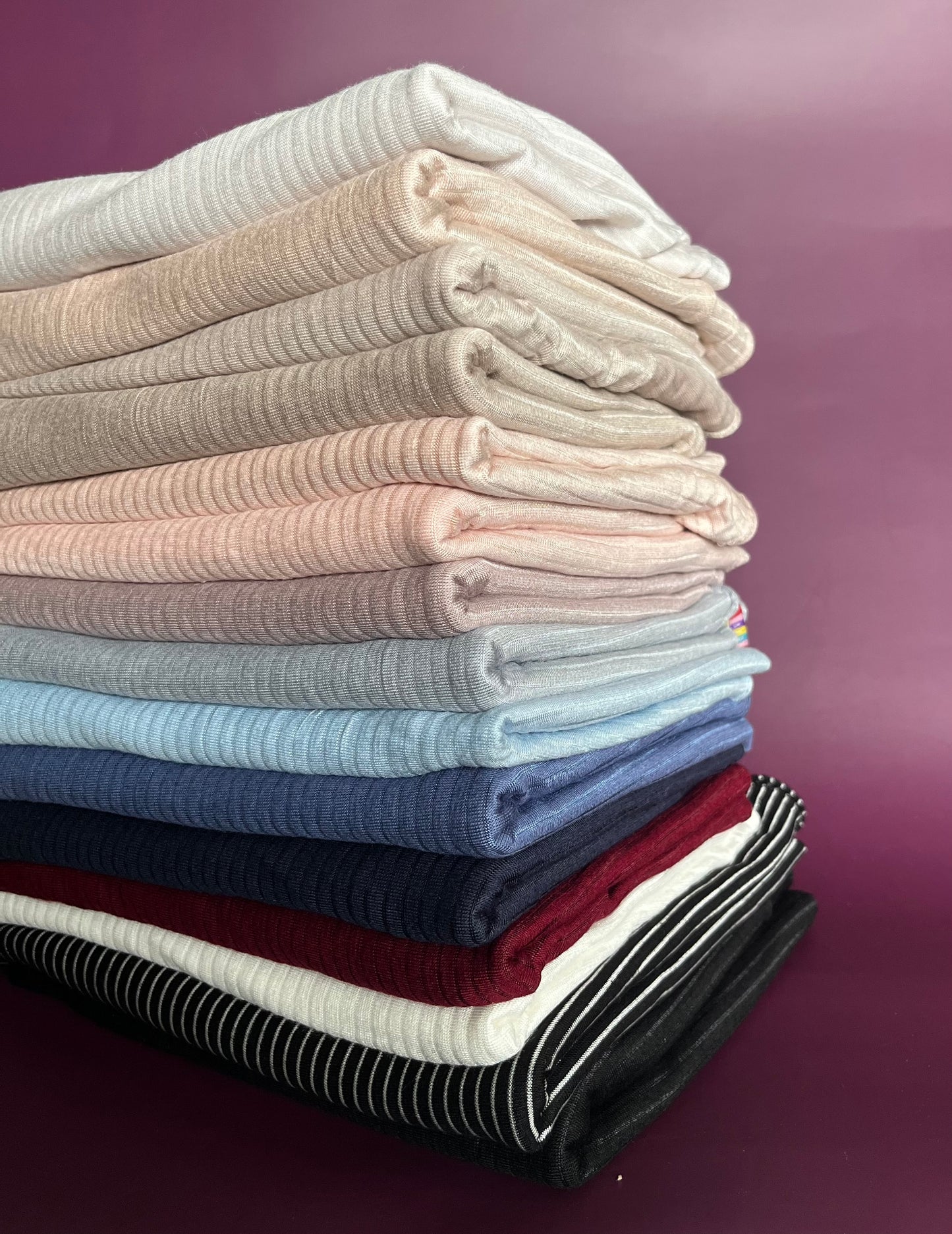 Iconic Jersey Stripe Hijab
