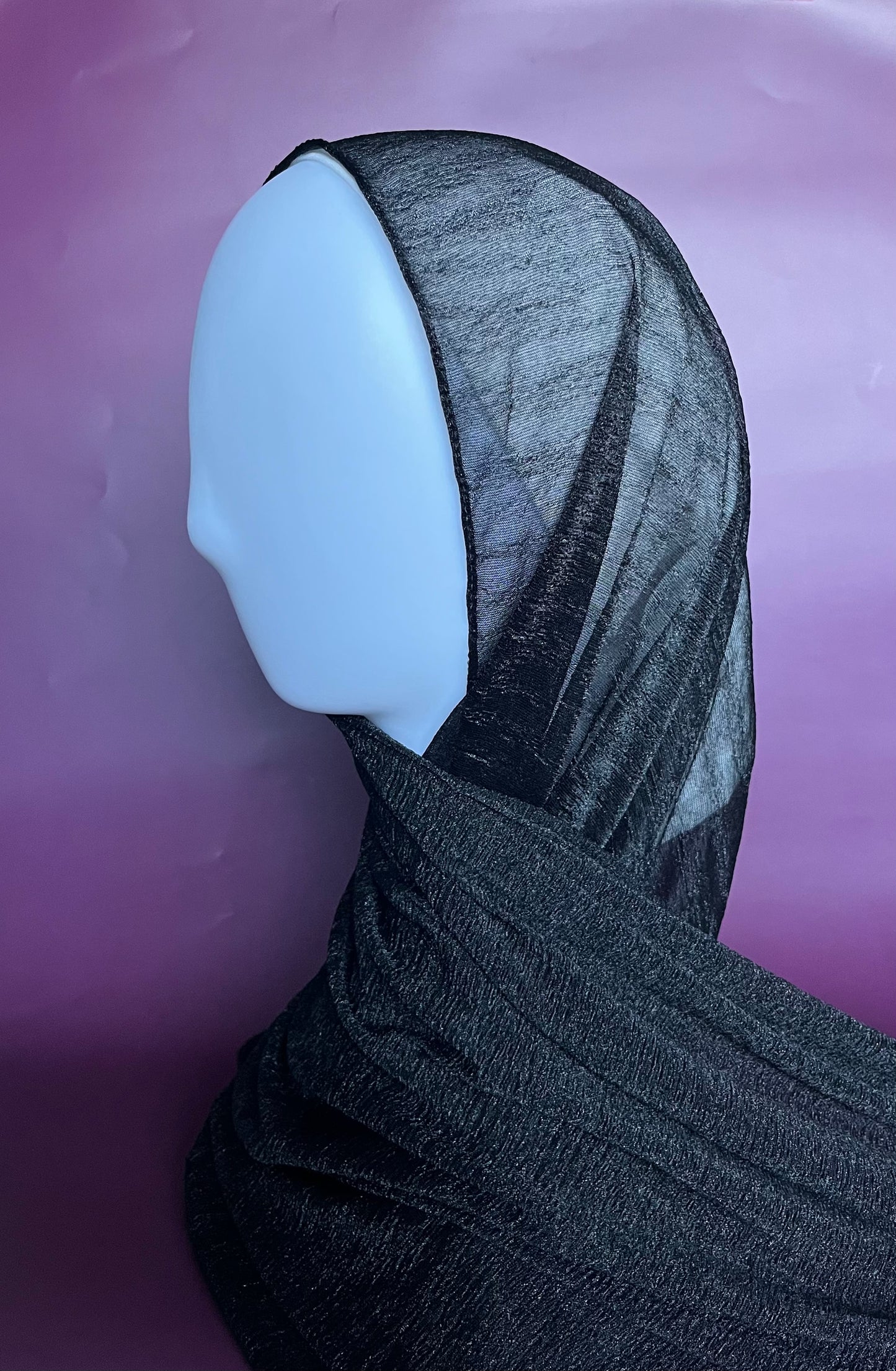 Kashmir Hijab - Black