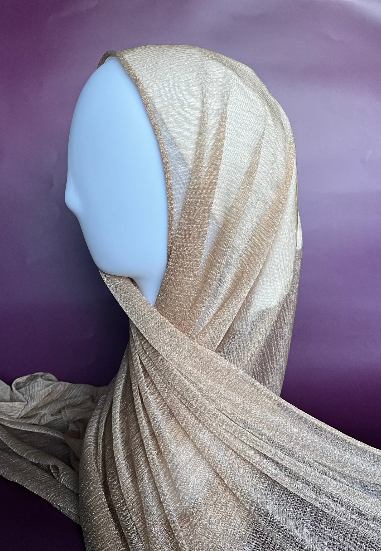 Kashmir Hijab - Gold