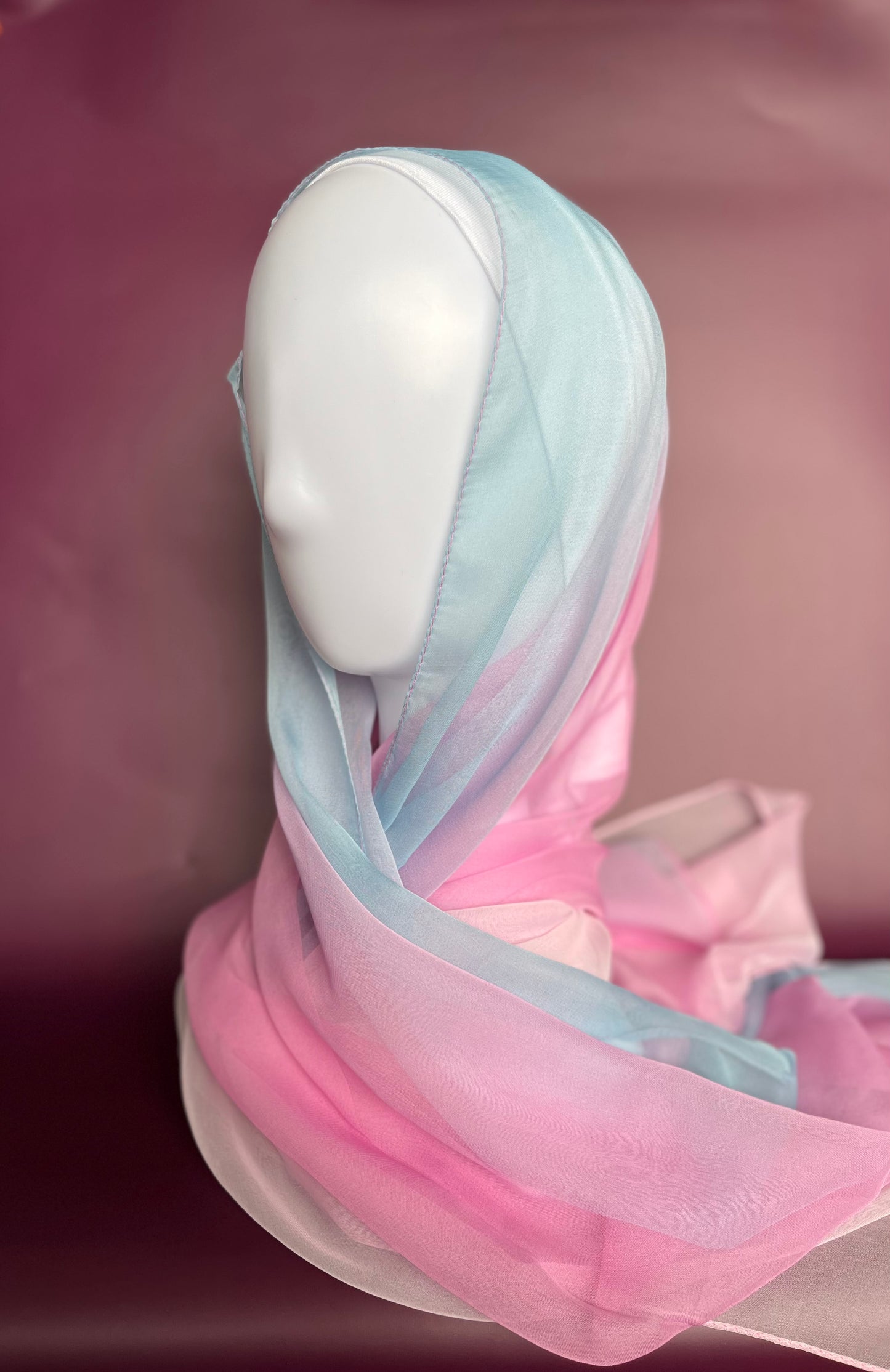 Ombre Chiffon Hijab