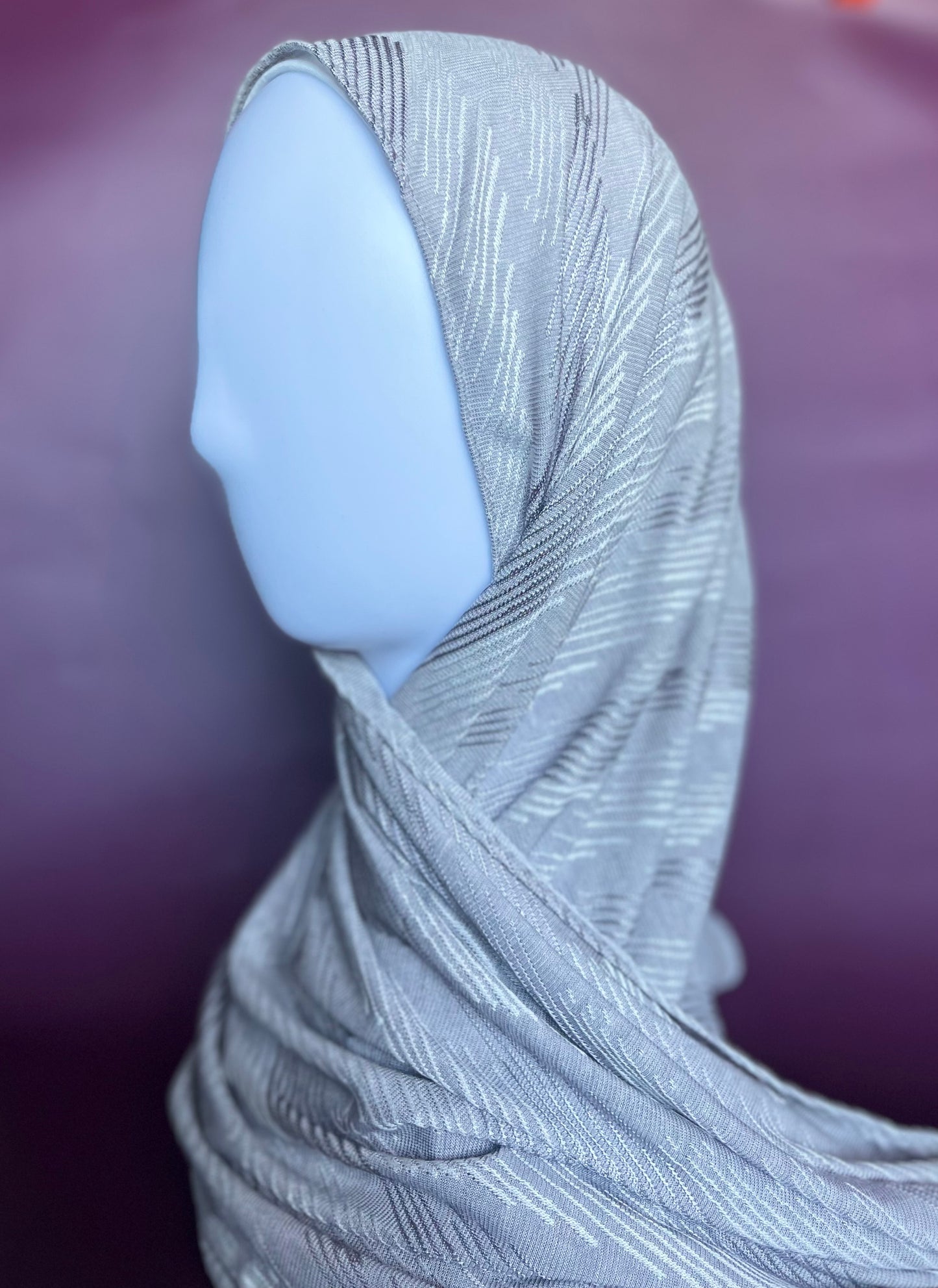 Icy Two-Tone Jersey Hijab