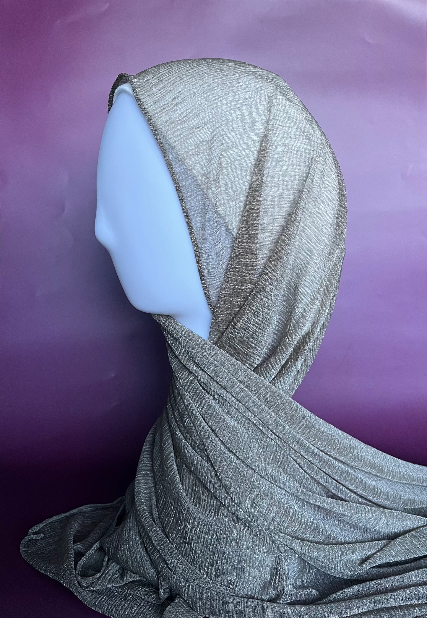 Kashmir Hijab - Light Olive