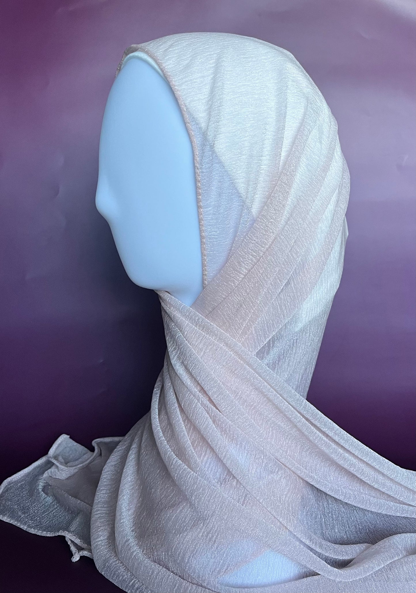 Kashmir Hijab - Baby Pink