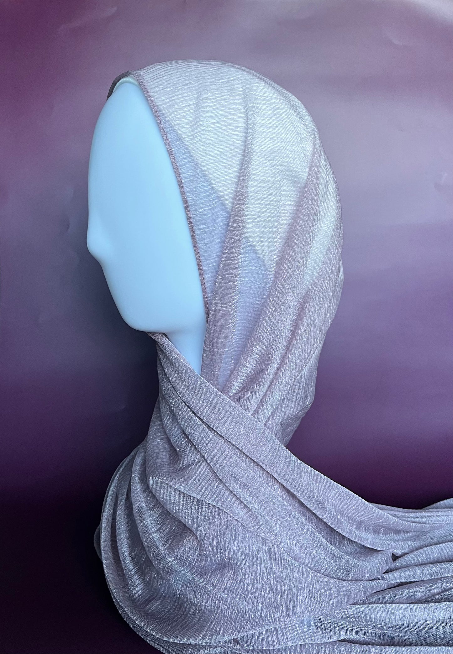 Kashmir Hijab - Pastel Purple