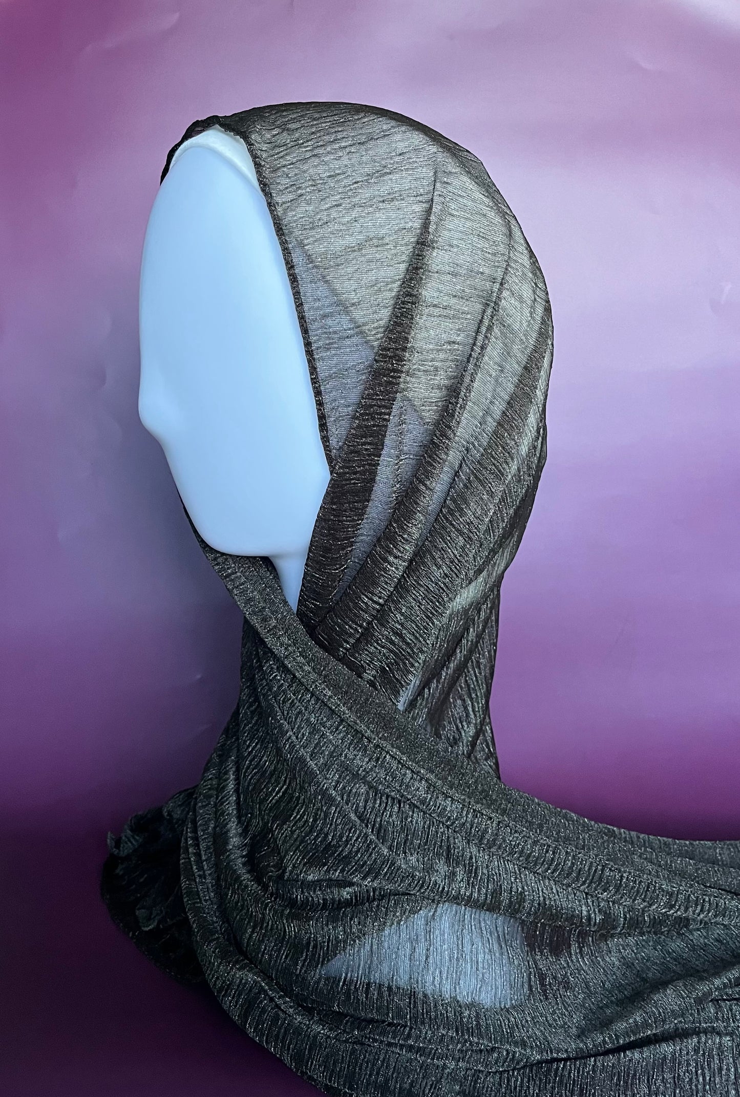 Kashmir Hijab - Olive